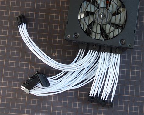 Custom Unsleeved Cable Kit For Velka 7 Mini ITX Build SFX PSU EVGA GM