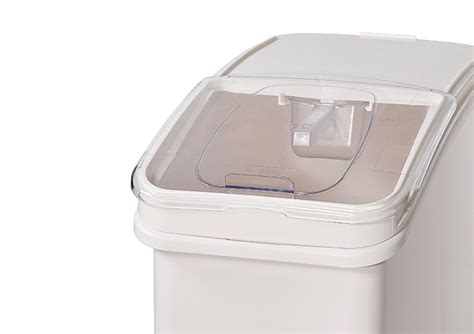 Winco Ib 27 Gallon Shelf Ingredient Bin With Brake Casters And Scoop