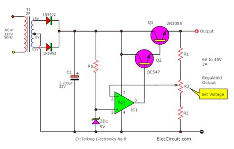 Ac Voltage Sensing Circuit Using Op Amp Circuit Diagram