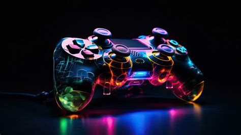 Neon Controller Stock Photos, Images and Backgrounds for Free Download