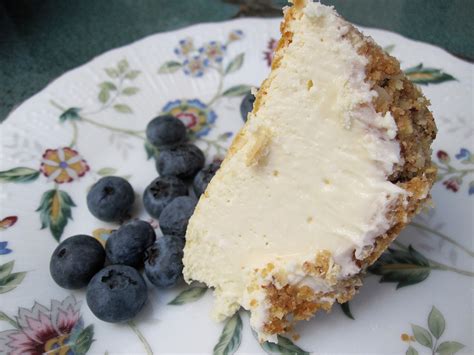 Mascarpone Cheesecake With Almond Crust Obsessive Cooking Disorder