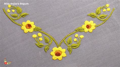 Embroidery Designs For Neck