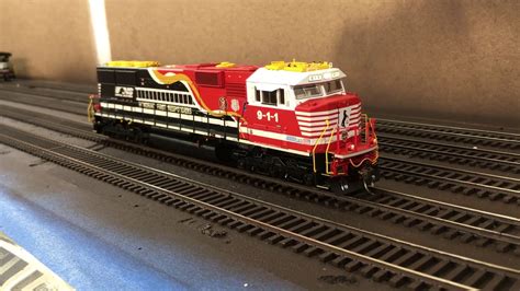 Athearn Genesis First Responders Sd E W Loksound Youtube