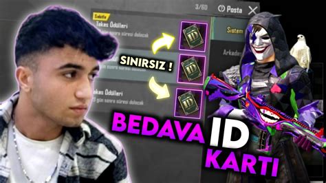 BEDAVA İSİM DEĞİŞTİRME KARTI PUBG MOBİLE PUBG ID KARTI NASIL ALINIR