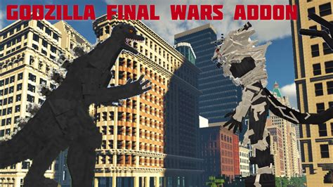 Godzilla Final Wars Addon Godzilla Vs Monster X Youtube