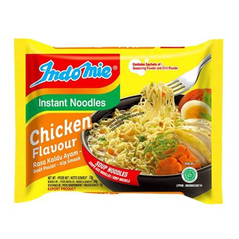 Noodles Chicken Flavour Indomie70g Fiducia African Shop