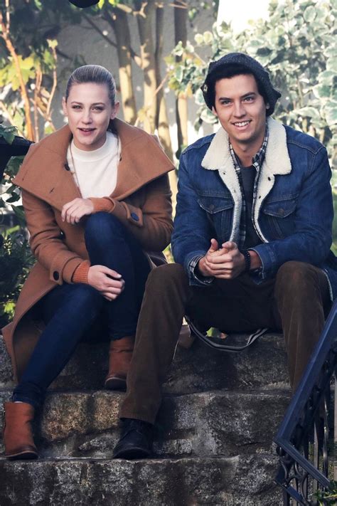 Lili Reinhart and Cole Sprouse - "Riverdale" Set in Vancouver 01/16 ...