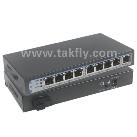 8 Port 1000m Smart Poe Switch with 2 Sc Port Gigabit Uplink - Fiber Poe ...