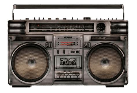 Radio Cassette Ghettoblaster Png Transparents Stickpng