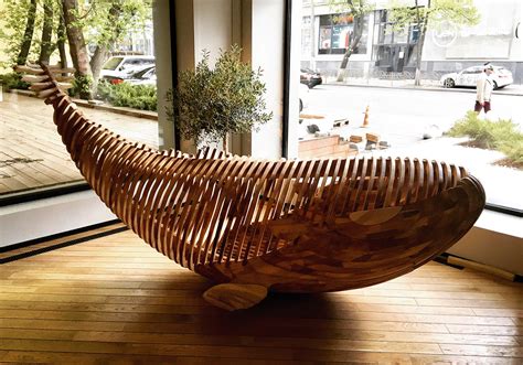 Whale wooden sculpture :: Behance