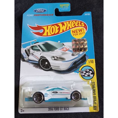 Jual HOT WHEELS 2016 FORD GT RACE FACTORY SEALED Shopee Indonesia
