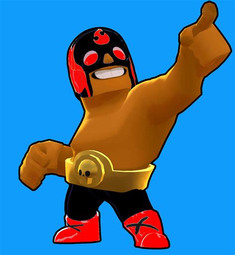 El Primo Skin Concept 30 Gems Brawlstars