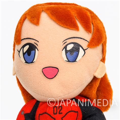 Evangelion Asuka Langley Plug Suit Plush Doll Figure Sega 1995 Japan Anime