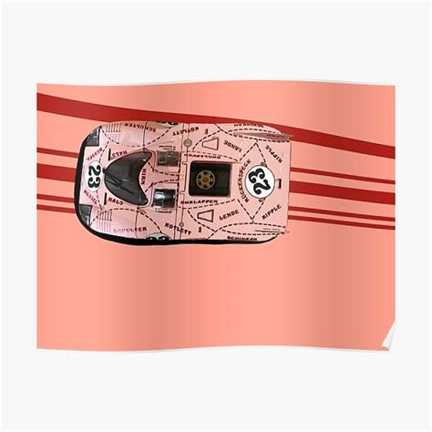 "Porsche 917 1971 - Pink Pig Classic Livery" Poster for Sale by ...