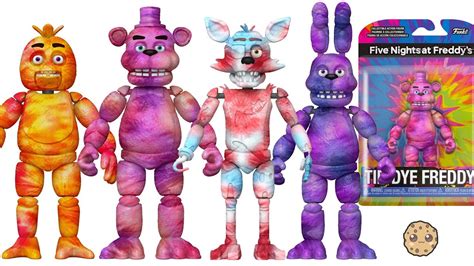 Five Nights At Freddy S Tie Dye Funko Articulated Figures W Springtrap