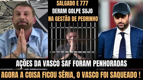 GRAVÍSSIMO AÇÕES DA SAF SÃO PENHORADAS INDÍCIO DE FRAUDE E CORRUPÇÃO