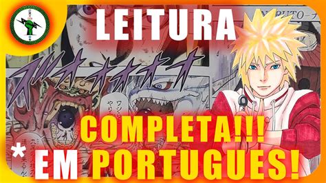 LEITURA COMPLETA DO NOVO MANGÁ ONE SHOT DO MINATO 2023 ptbr naruto