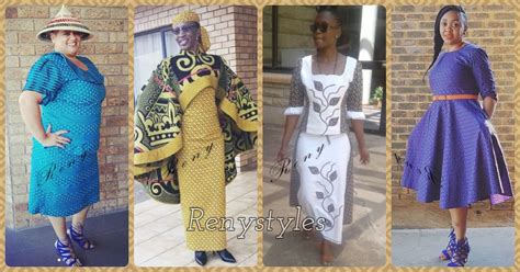 Shweshwe Fashion Designs Dresses Reny Styles