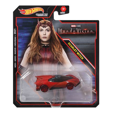 Marvel Hot Wheels Character Car Mix Vehicle Case