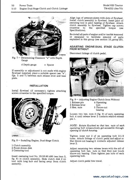 John Deere 820 Tractor TM4212 Technical Manual PDF