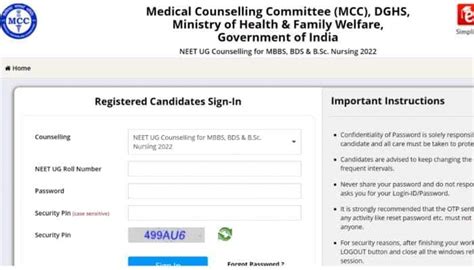 Neet Ug Counselling 2022 Round 2 Choice Filling Begins Today At Mcc