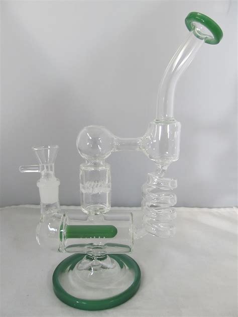 10 In Inline And Cyclone Recycler Water Pipe Slime Premium Water Pipe