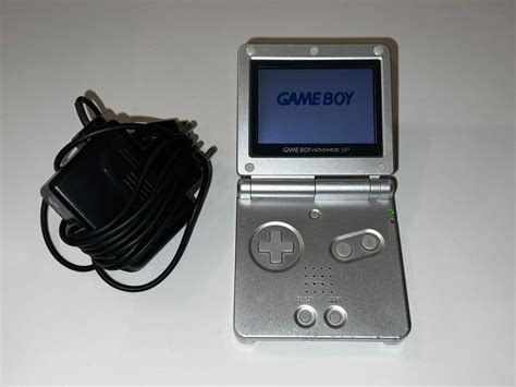 Nintendo Game Boy Advance SP GBA SP Konsole Silber Kaufen Auf Ricardo