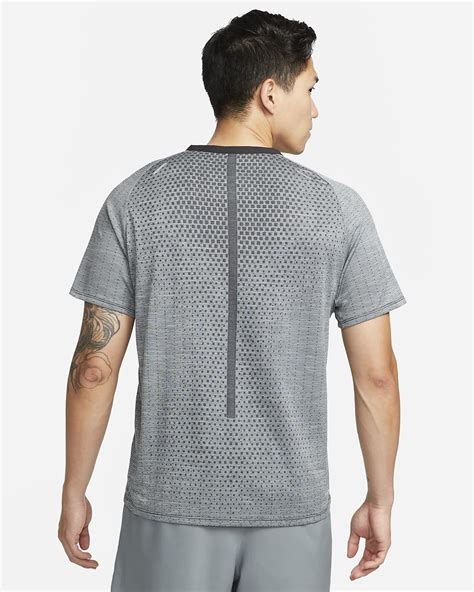 Nike Dri Fit Adv Techknit Ultra Mens Short Sleeve Running Top Nike In