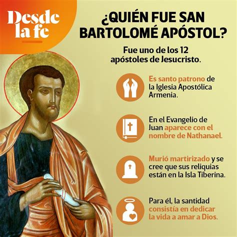 Hoy Recordamos A San Bartolom Ap Stol De Cristo