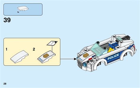 City - Police Patrol Car [Lego 60239] in 2021 | Police patrol, Lego ...
