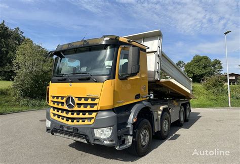 Mercedes-Benz Arocs 3243 dump truck for sale Switzerland Oberhasli, WU35848