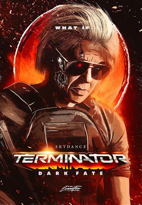 Terminator Dark Fate Poster