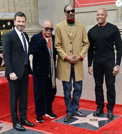 Snoop Dogg Jimmy Kimmel Quincy Jones Et Dr Dre Snoop Dogg Reçoit