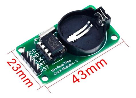 Rtc Ds1302 Modulo Reloj De Tiempo Real Arduino Pic Avr MercadoLibre