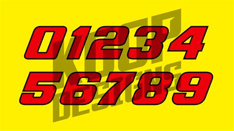 Team Penske 2024 number set | Stunod Racing