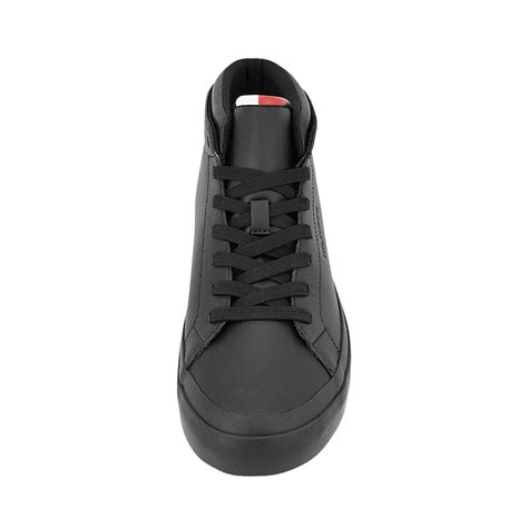 Prep Vulc High Leather Casual Tommy Hilfiger