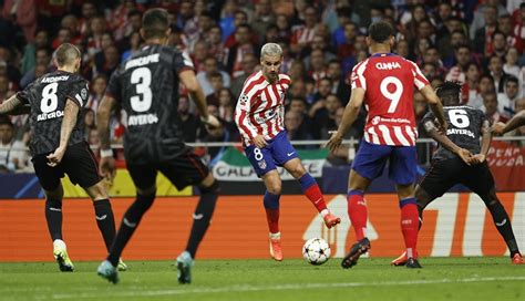 Atletico Madrid Ditahan Imbang 2 2 Bayer Leverkusen Di Liga Champions