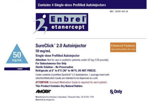 Enbrel Interactions Checker - Drugs.com