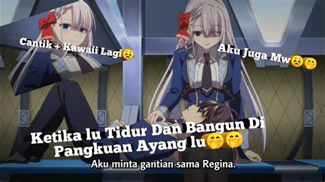 Ketika Lu Tidur Dan Bangun Di Pangkuan Ayang Lu🤭🤭 Jedag Jedug Anime