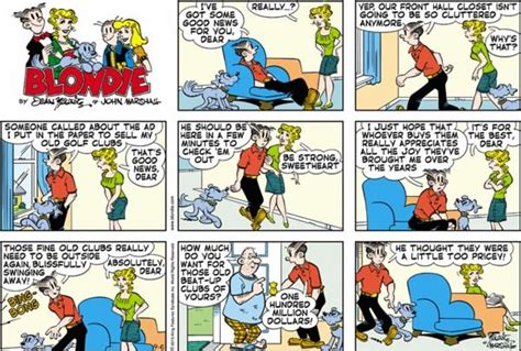 Blondie For 9 6 2015 Blondie Comic Blondie And Dagwood Comic Strips