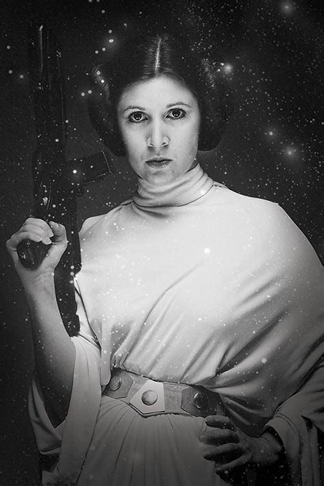 Poster Quadro Star Wars Princess Leia Stars Su Europosters