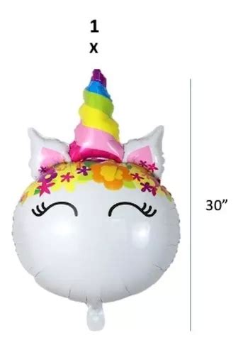 Globo Unicornio Met Lico Gigante Decorar Cumplea Os Fiestas En