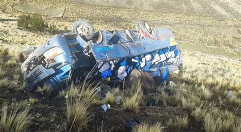 Despiste De Bus Deja Al Menos Seis Muertos En Cusco El Men