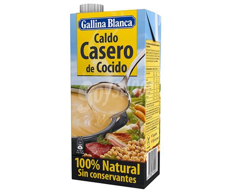 Gallina Blanca Caldo Casero De Cocido 100 Natural 1 L