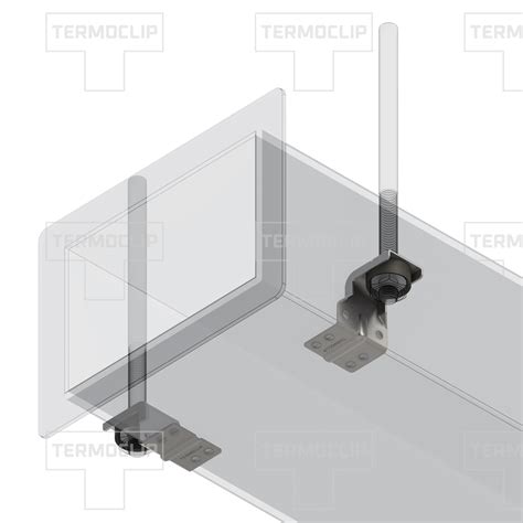 Кронштейн Z-образный TDZ 1,2F Termoclip
