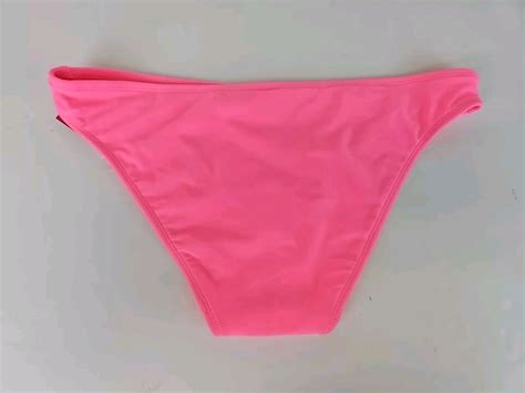 Xhilaration Juniors Size Xl Cheeky Hipster Bikini Bottoms Neon Pink Ebay