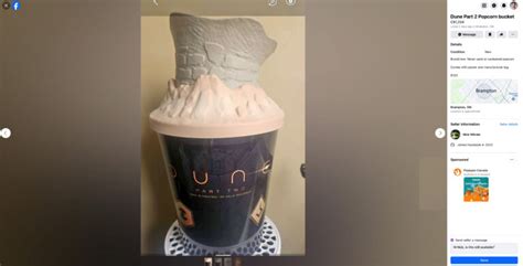 People Are Already Reselling Nsfw Dune 2 Popcorn Buckets