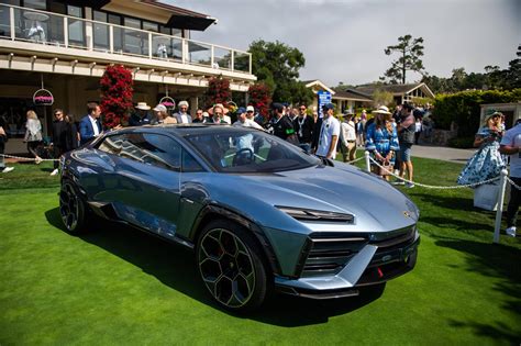 Lamborghini Revela Seu Carro El Trico Lanzador Ter Motor De