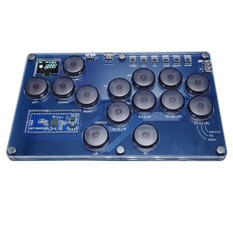 Fight Stick Game Controller Fight Stick Arcade Joystick Hot Swap Controller Mini Console For PC
