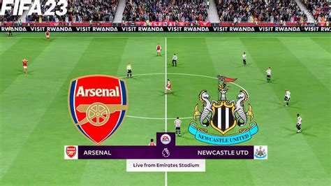 Fifa 23 Arsenal Vs Newcastle United English Premier League Full